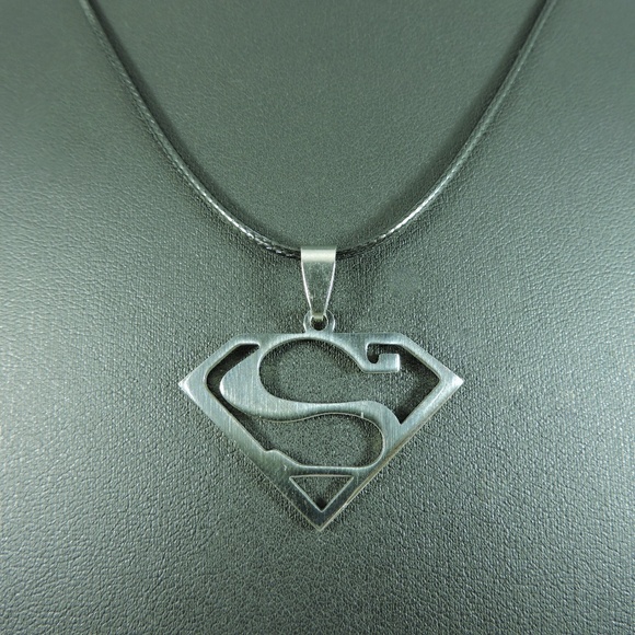 Other - Stainless Steel Superman Pendant Necklace
